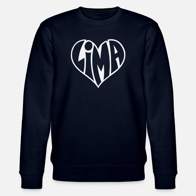 Faute de frappe de Lima Heart - Sweat bio CHANGER Stanley/Stella Unisexe - marine