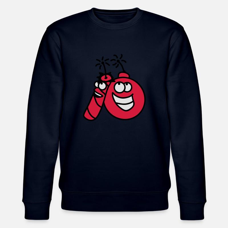 explosive - Stanley/Stella CHANGER Unisex Organic Sweatshirt - navy