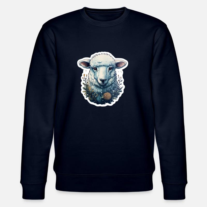 Schaf - Stanley/Stella Unisex Bio-Sweatshirt CHANGER  - Navy