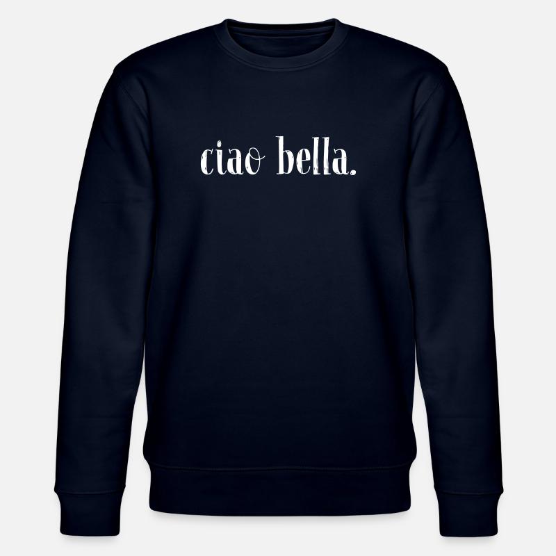 ciao bella - Stanley/Stella Unisex Bio-Sweatshirt CHANGER  - Navy