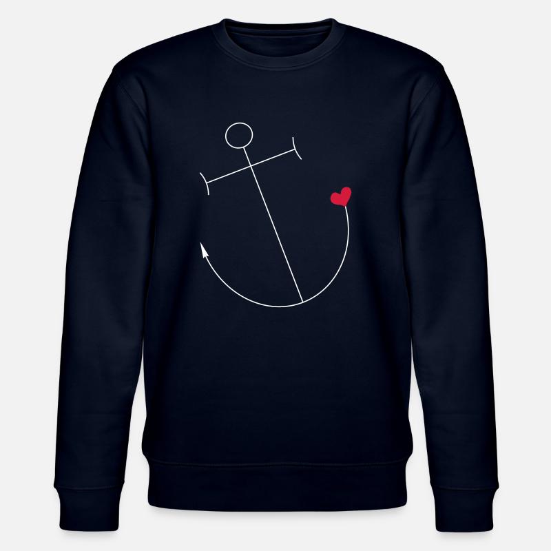 Herzanker - Stanley/Stella Unisex Bio-Sweatshirt CHANGER  - Navy