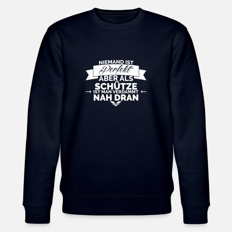 STERNZEICHEN SCHÜTZE - Stanley/Stella Unisex Bio-Sweatshirt CHANGER  - Navy