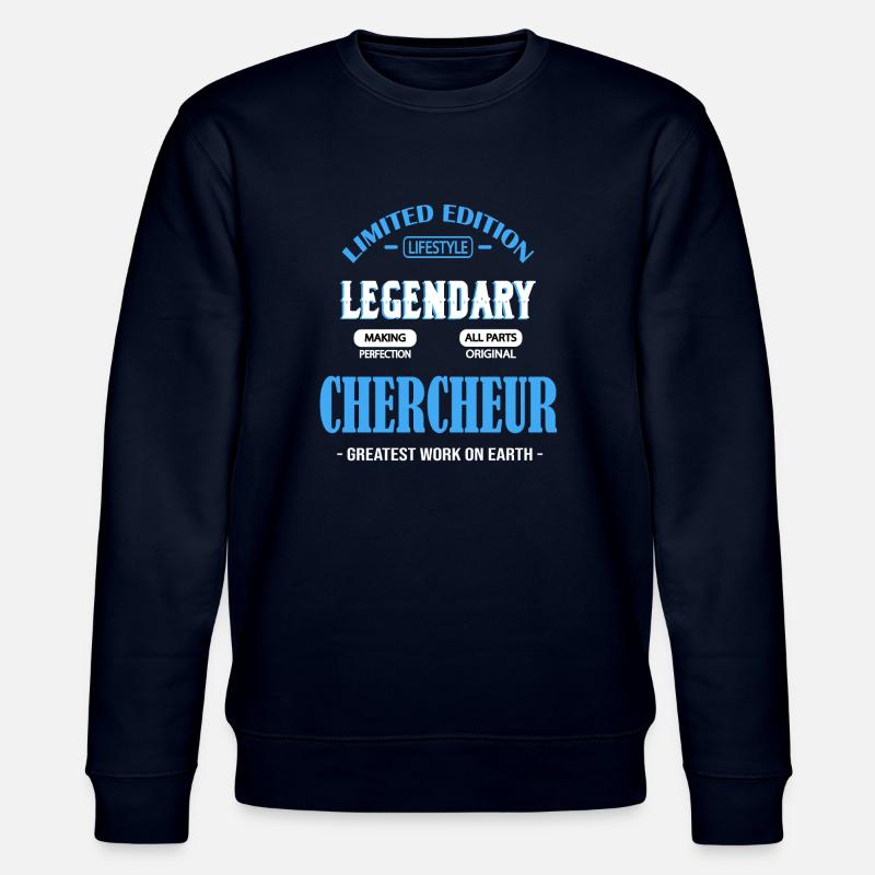 CHERCHEUR - Sweat bio CHANGER Stanley/Stella Unisexe - marine