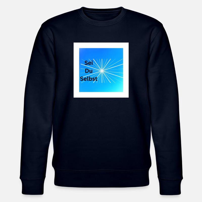 Sei Du Selbst - Stanley/Stella Unisex Bio-Sweatshirt CHANGER  - Navy