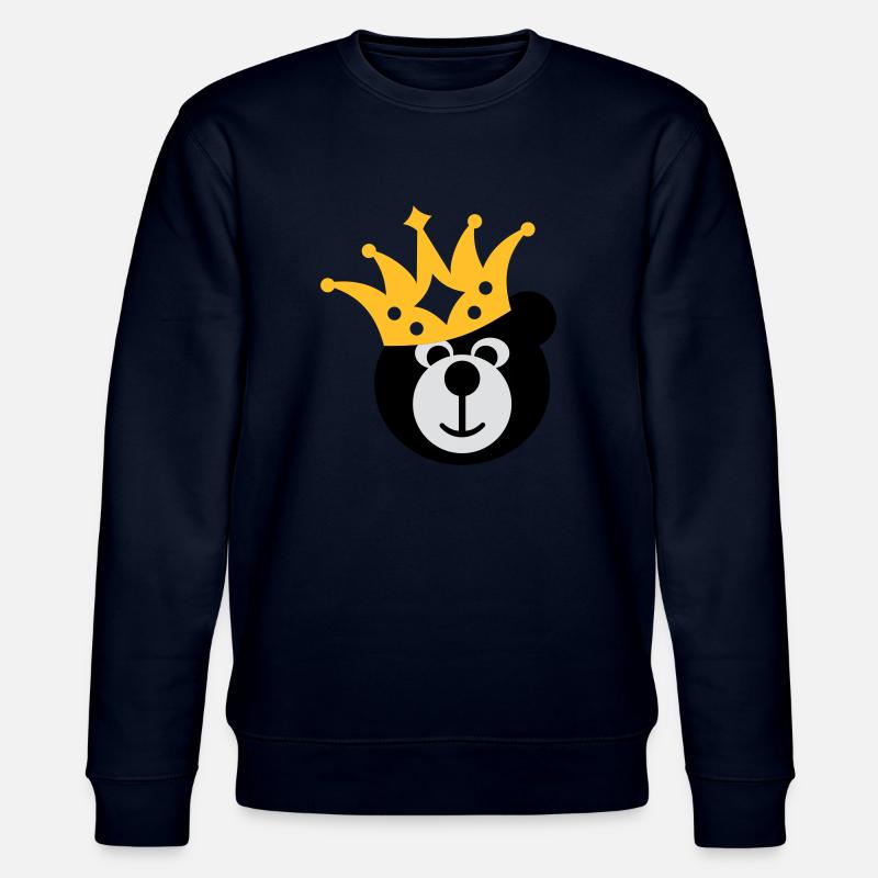 BEAR avec KRONE - Sweat bio CHANGER Stanley/Stella Unisexe - marine