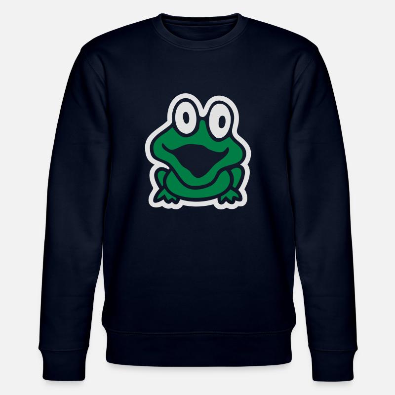 frosch_100 - Stanley/Stella Unisex Bio-Sweatshirt CHANGER  - Navy