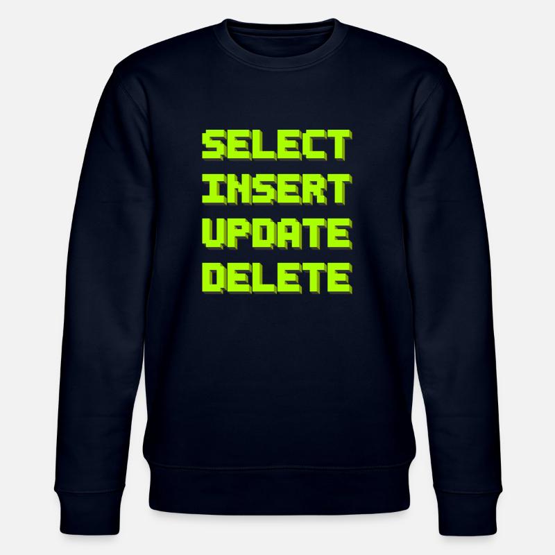 SQL pixelart - Stanley/Stella Unisex Bio-Sweatshirt CHANGER  - Navy