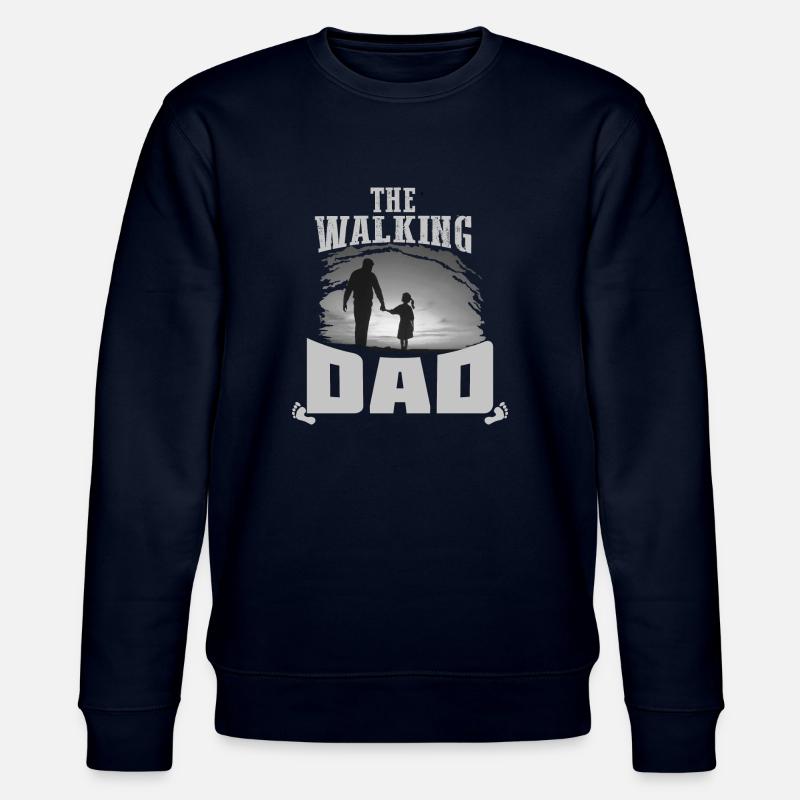 Walking Dad Hemd2 - Stanley/Stella Unisex Bio-Sweatshirt CHANGER  - Navy