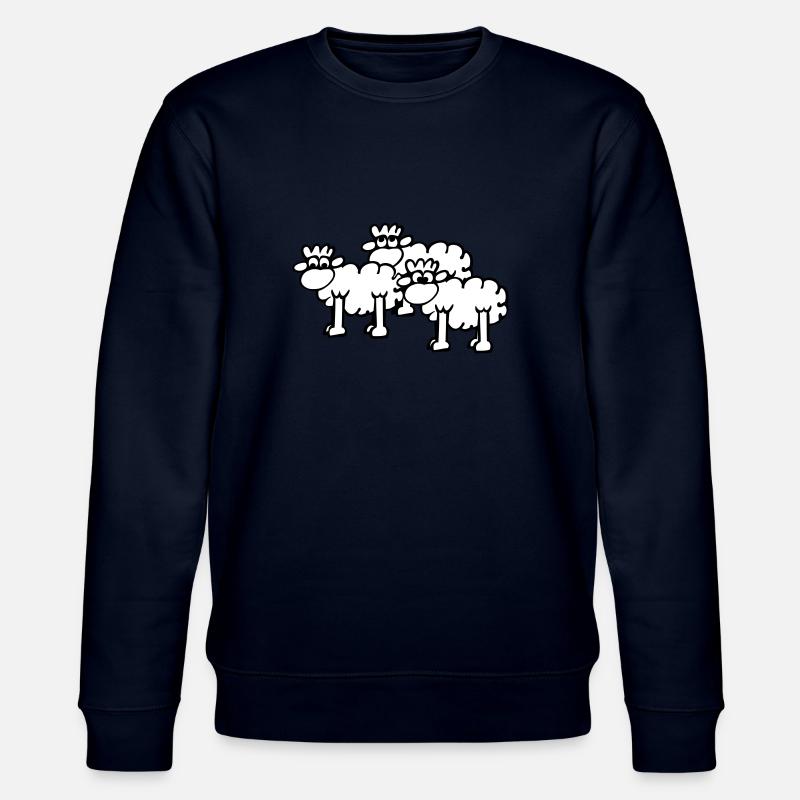 Moutons - Sweat bio CHANGER Stanley/Stella Unisexe - marine