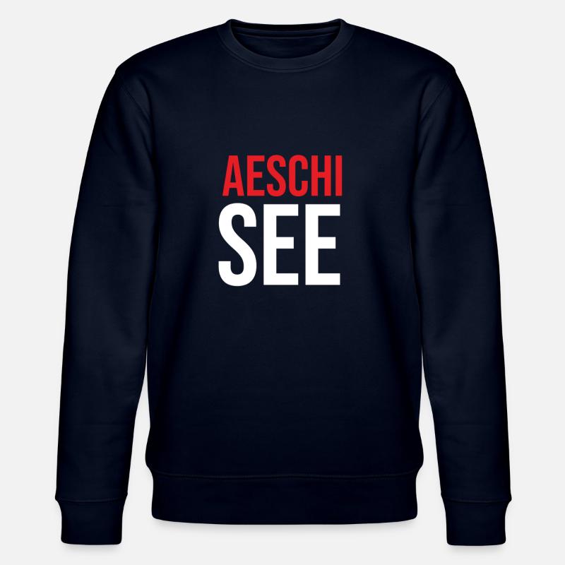 Aeschisee Souvenir - Sweat bio CHANGER Stanley/Stella Unisexe - marine