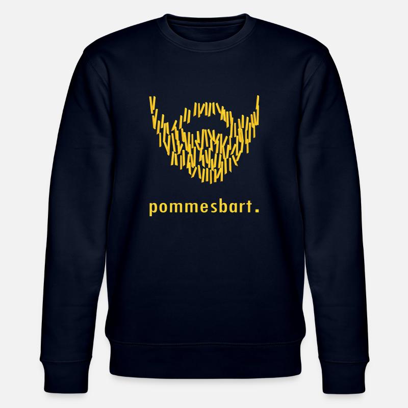 pommesbart. - Stanley/Stella Unisex Bio-Sweatshirt CHANGER  - Navy