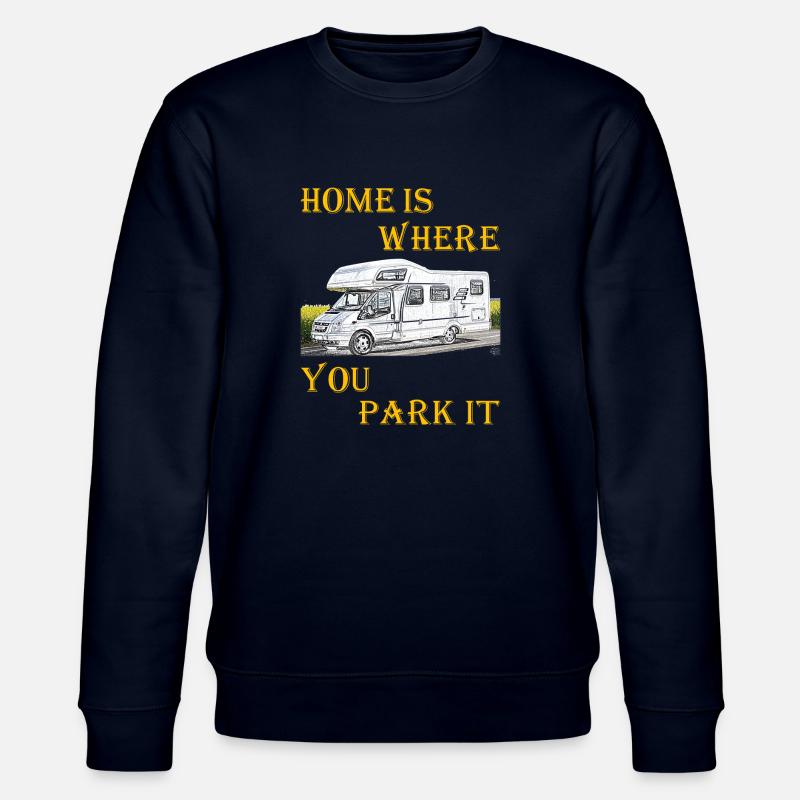 Home is where you park it 2 - Stanley/Stella Unisex Bio-Sweatshirt CHANGER  - Navy