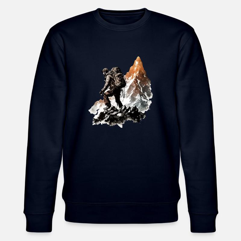 Le randonneur - Sweat bio CHANGER Stanley/Stella Unisexe - marine