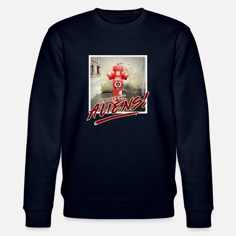 Aliens 21 - Stanley/Stella Unisex Bio-Sweatshirt CHANGER - Navy