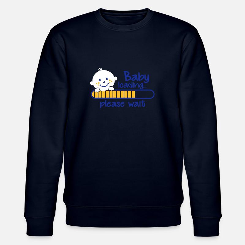 Baby loading.... please wait - Stanley/Stella Unisex Bio-Sweatshirt CHANGER  - Navy