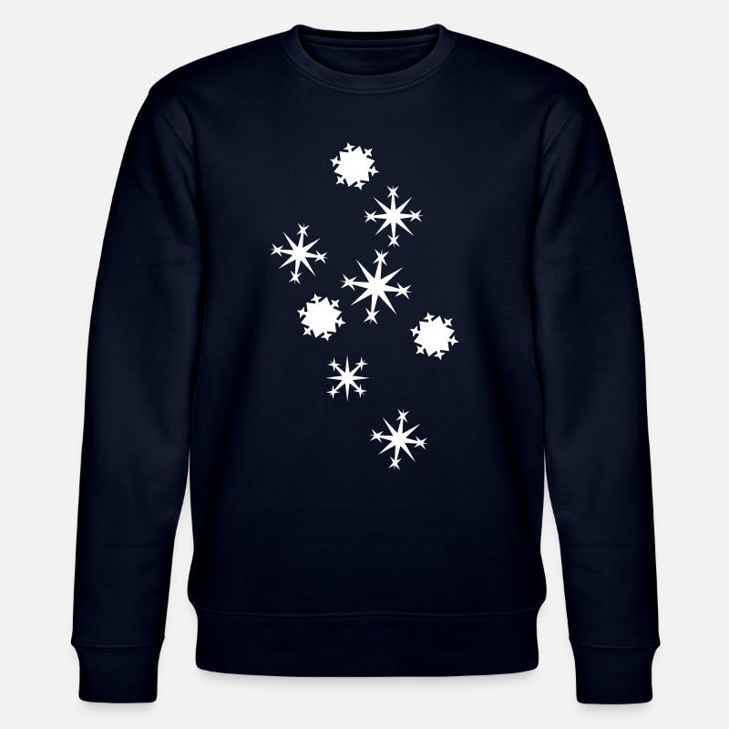 Flocon de neige - Sweat bio CHANGER Stanley/Stella Unisexe - marine