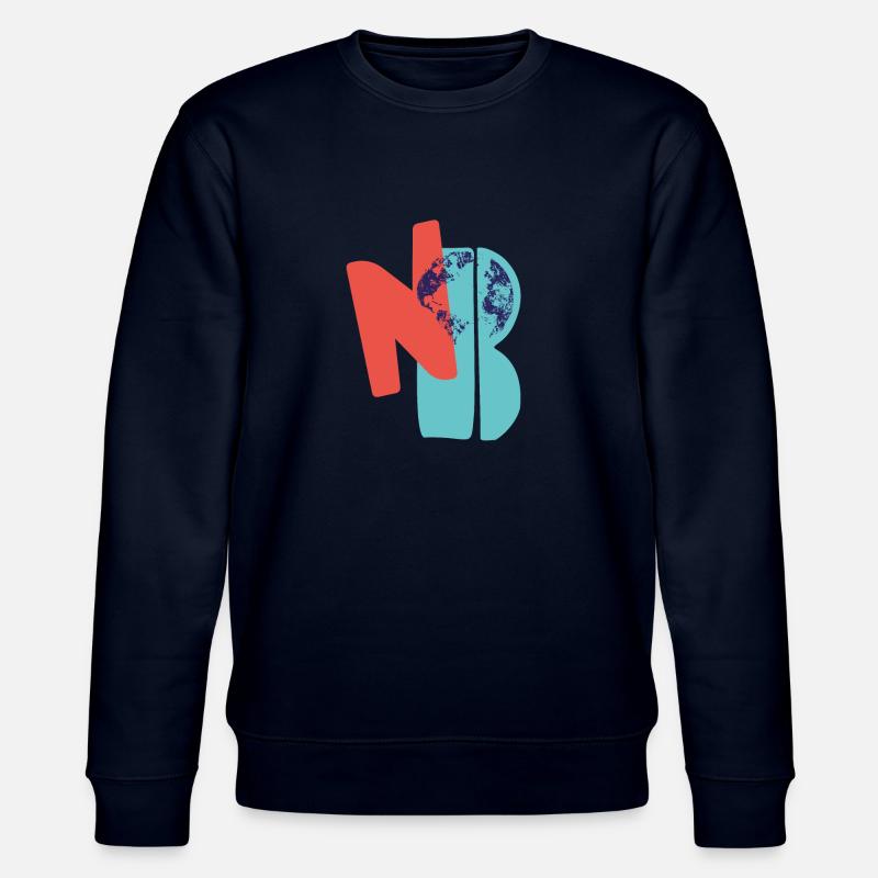 N O Planet B - Stanley/Stella Unisex Bio-Sweatshirt CHANGER  - Navy