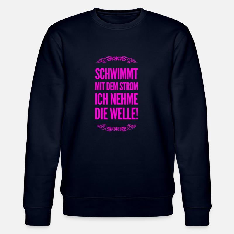 gegen den Strom - Stanley/Stella Unisex Bio-Sweatshirt CHANGER  - Navy