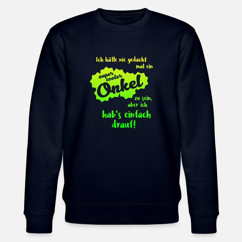 Onkel - Super Cool - Stanley/Stella Unisex Bio-Sweatshirt CHANGER  - Navy