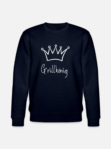 Grillkönig - Stanley/Stella Unisex Bio-Sweatshirt CHANGER - Navy
