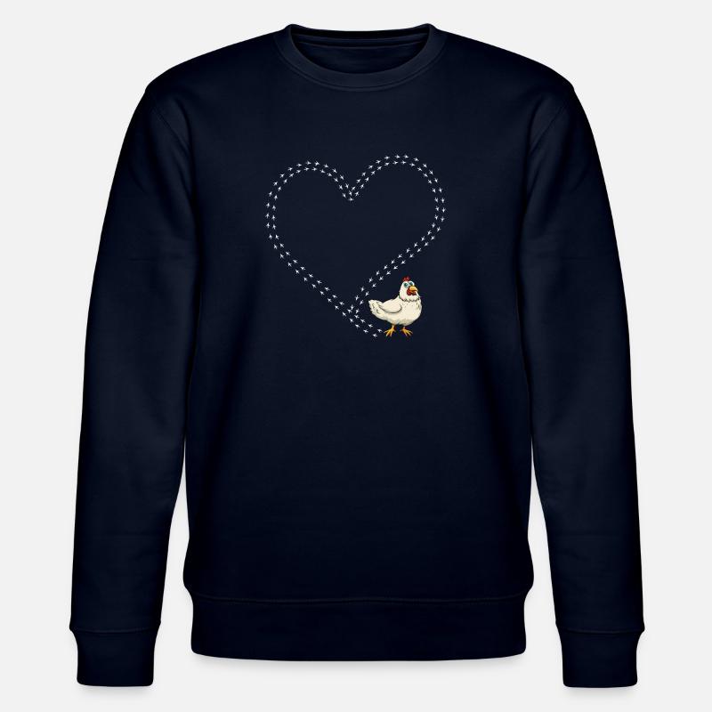 Chicken chicken - Stanley/Stella CHANGER Unisex Organic Sweatshirt - navy