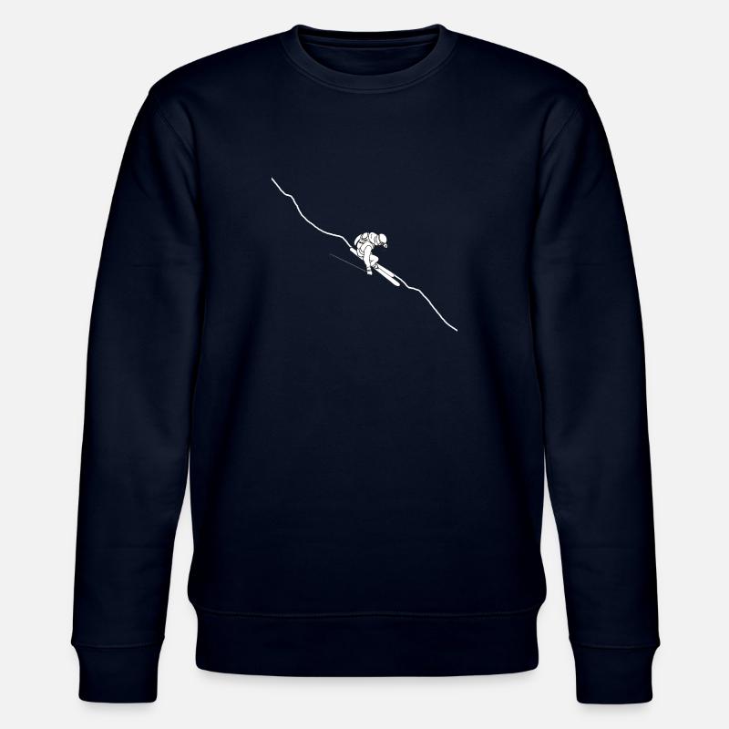 Ski Single Line - Stanley/Stella CHANGER Unisex Organic Sweatshirt - navy