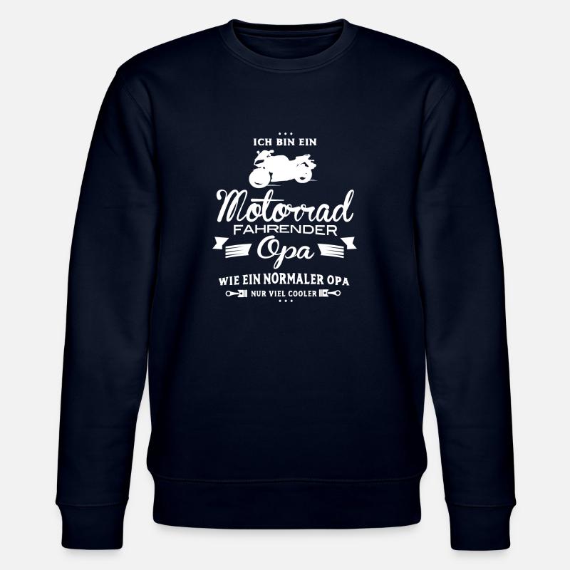 Motorradopa - Stanley/Stella Unisex Bio-Sweatshirt CHANGER  - Navy