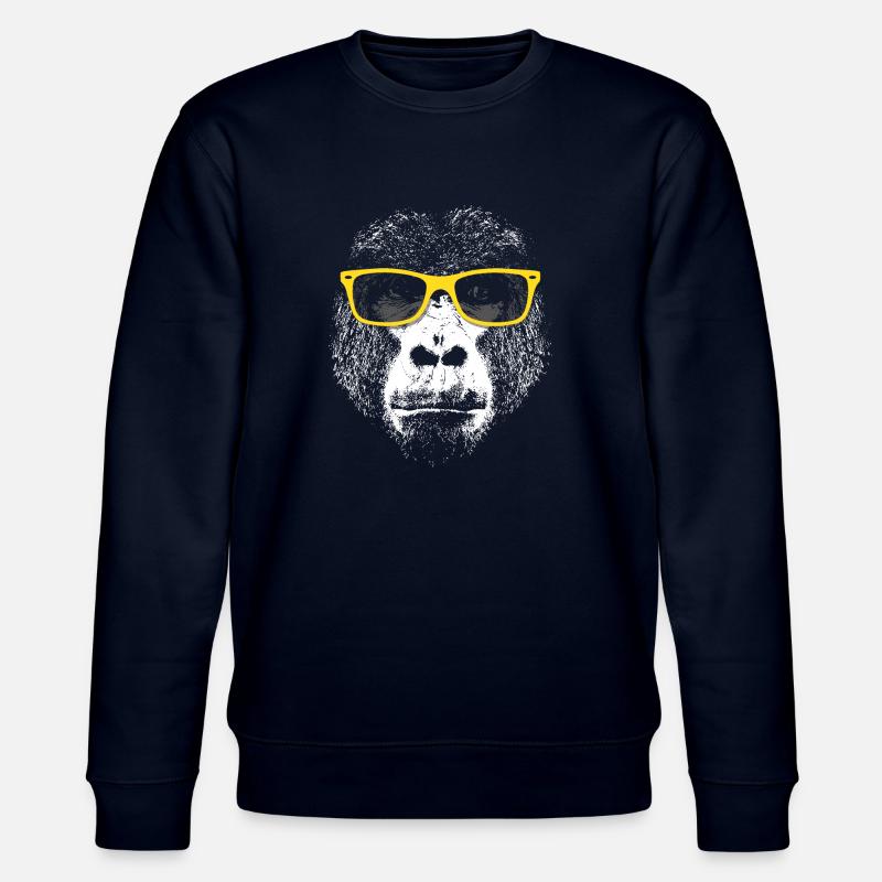 Gorilla - Stanley/Stella Unisex Bio-Sweatshirt CHANGER  - Navy