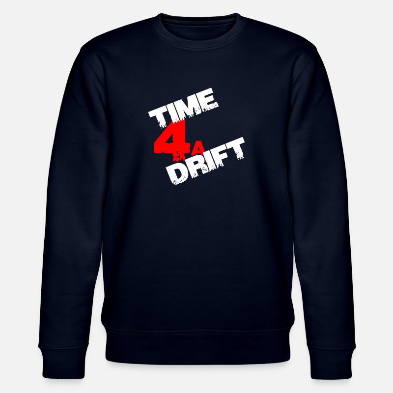 Time 4 a Drift Geschenk - Stanley/Stella Unisex Bio-Sweatshirt CHANGER  - Navy