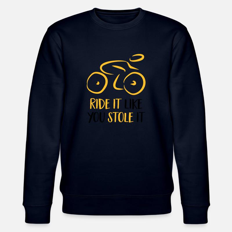 Fahrrad - Stanley/Stella Unisex Bio-Sweatshirt CHANGER  - Navy