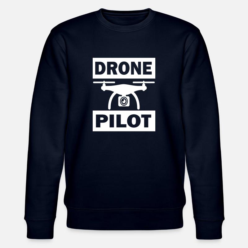 Drone FPV Drones - Stanley/Stella CHANGER Unisex Organic Sweatshirt - navy