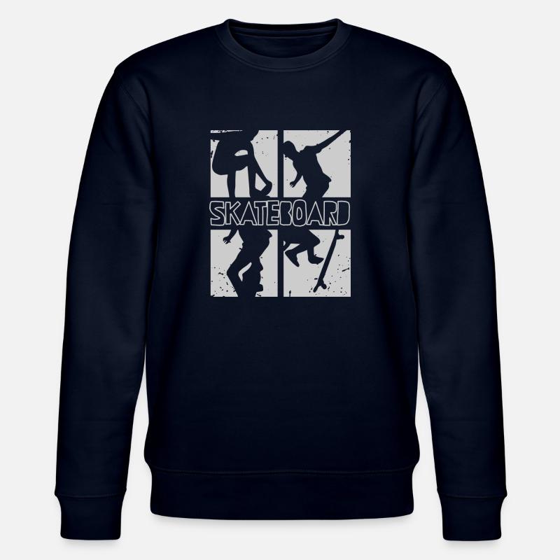 Skateboard - Stanley/Stella Unisex Bio-Sweatshirt CHANGER  - Navy