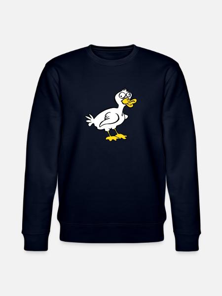Dumb Duck - Stanley/Stella CHANGER Unisex Organic Sweatshirt - navy