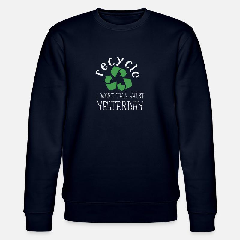 recycle - Stanley/Stella Unisex Bio-Sweatshirt CHANGER  - Navy