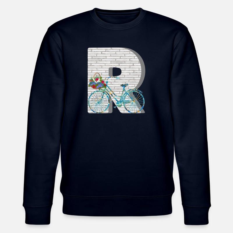 bicycle e 100 r - Stanley/Stella CHANGER Unisex Organic Sweatshirt - navy