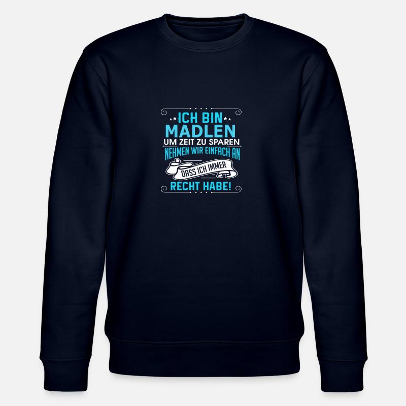 MADLEN - Stanley/Stella Unisex Bio-Sweatshirt CHANGER  - Navy