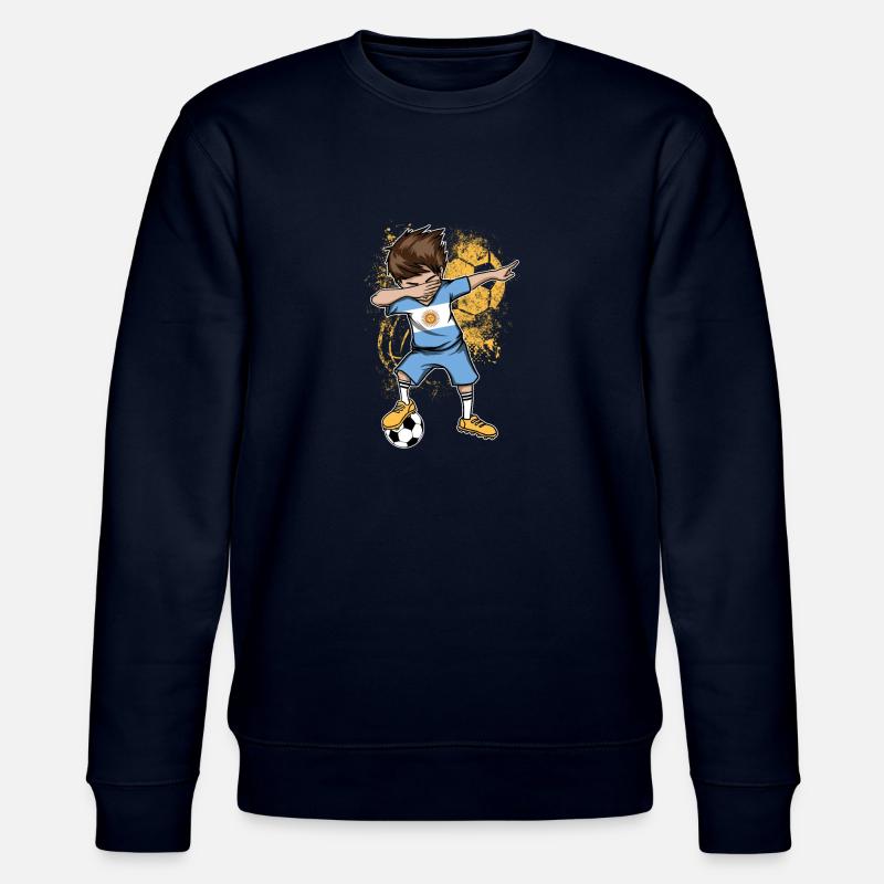 de l'Argentine Coupe du monde - Sweat bio CHANGER Stanley/Stella Unisexe - marine