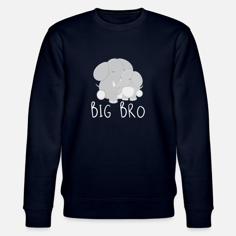 big bro - Stanley/Stella Unisex Bio-Sweatshirt CHANGER  - Navy