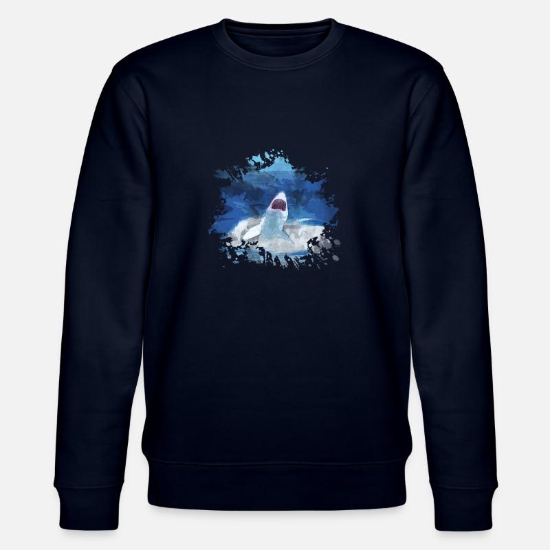 requin - Sweat bio CHANGER Stanley/Stella Unisexe - marine