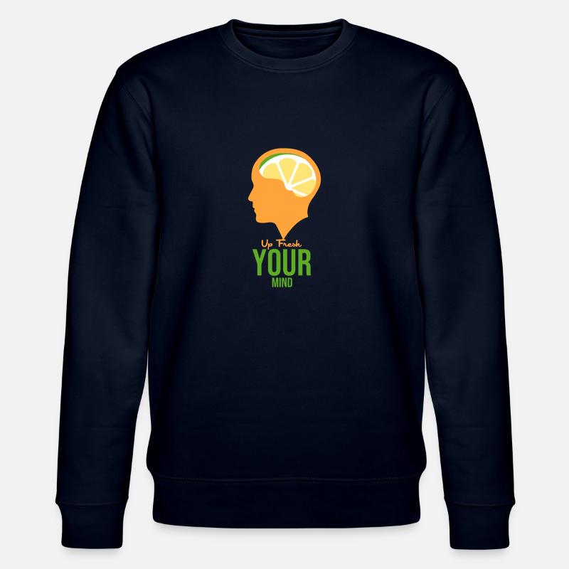 Fresh your mind - Stanley/Stella Unisex Bio-Sweatshirt CHANGER  - Navy