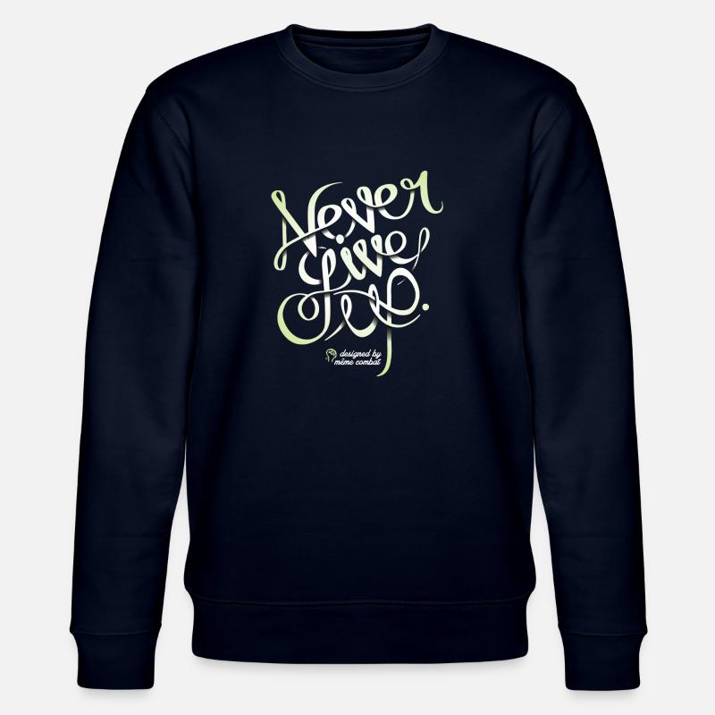 mcmotif2014_never - Stanley/Stella Unisex Bio-Sweatshirt CHANGER  - Navy