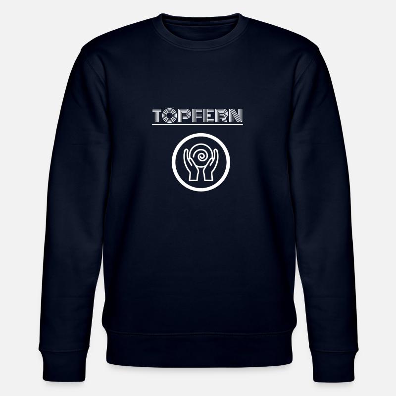 TÖPFERN: Basteln mit TON - Stanley/Stella Unisex Bio-Sweatshirt CHANGER - Navy