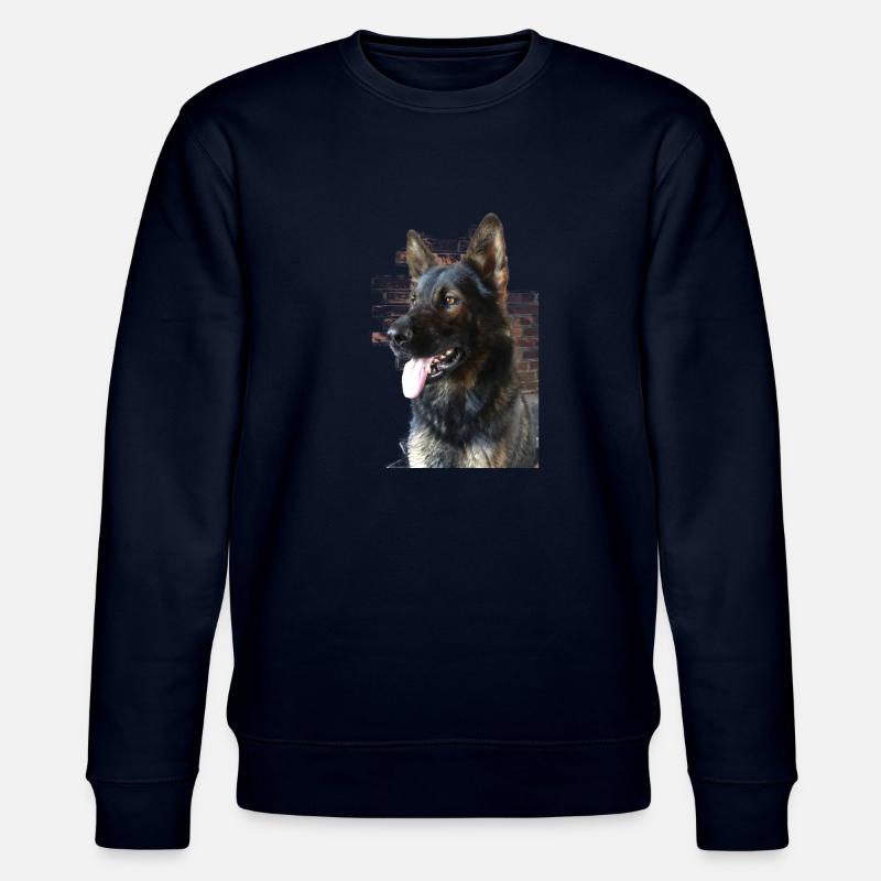 Deutscher Schäferhund Profilbild - Stanley/Stella Unisex Bio-Sweatshirt CHANGER  - Navy