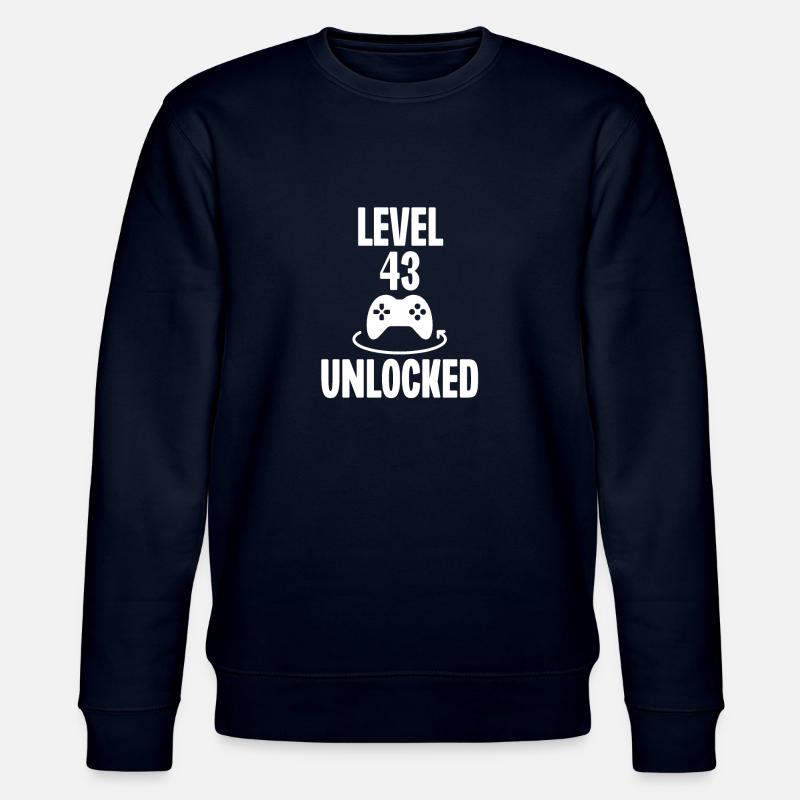 Level 43 Freigeschaltet - Stanley/Stella Unisex Bio-Sweatshirt CHANGER  - Navy