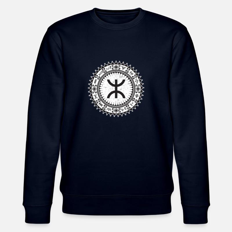 Horoscope Berbère - signe Astrologie - Sweat bio CHANGER Stanley/Stella Unisexe - marine