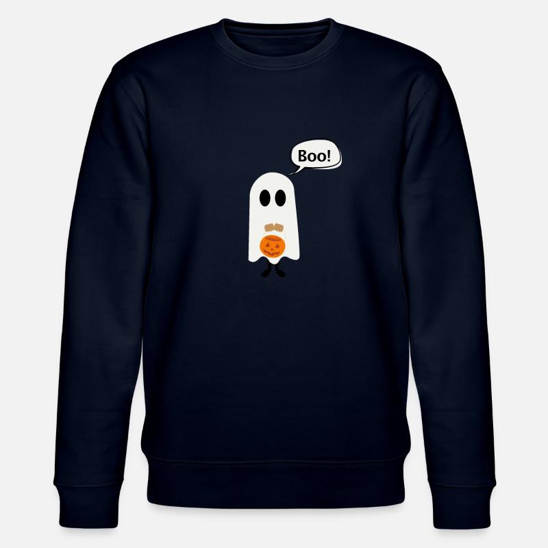 Kleiner Geist - Stanley/Stella Unisex Bio-Sweatshirt CHANGER  - Navy
