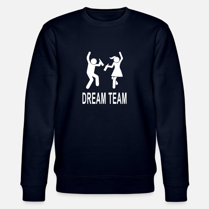 DREAM TEAM - Stanley/Stella Unisex Bio-Sweatshirt CHANGER  - Navy