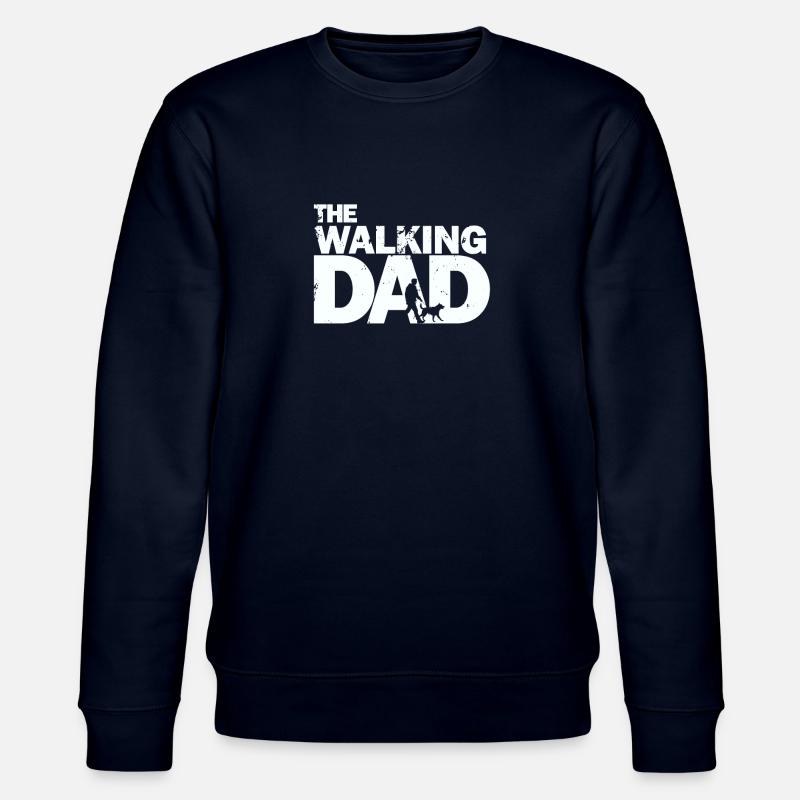 The walking dad - Stanley/Stella Unisex Bio-Sweatshirt CHANGER  - Navy