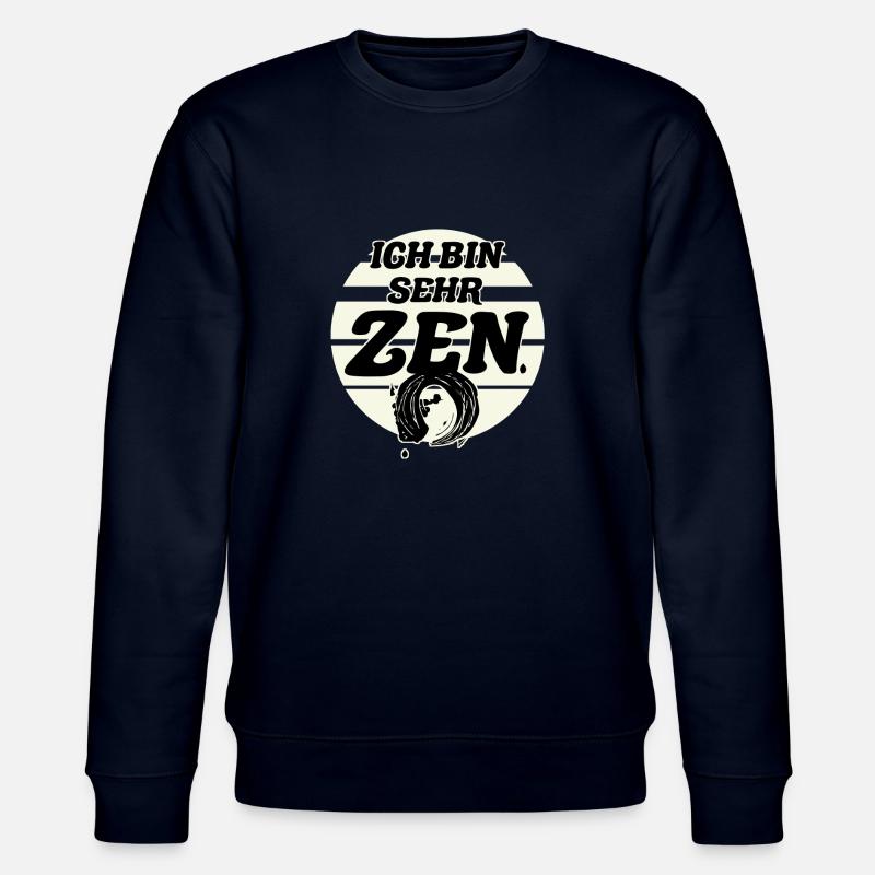 Zen symbol - Stanley/Stella Unisex Bio-Sweatshirt CHANGER  - Navy