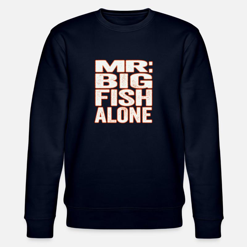 MR BIG FISH ALONE - Sweat bio CHANGER Stanley/Stella Unisexe - marine